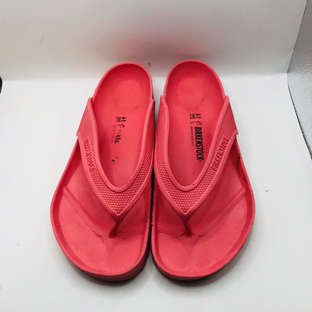 Birkenstock Pink EVA Gizeh Style Thong Sandals